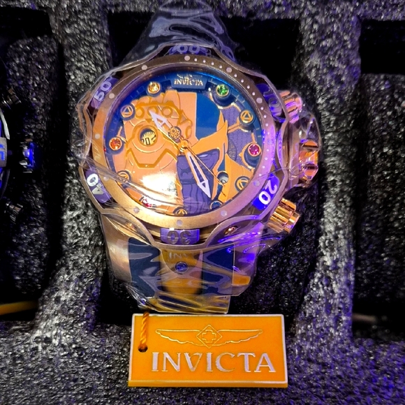 Invicta Marvel Thanos Limited Edition Infinity Stones Men’s Watch 34848 – 52.5mm - Picture 1 of 4